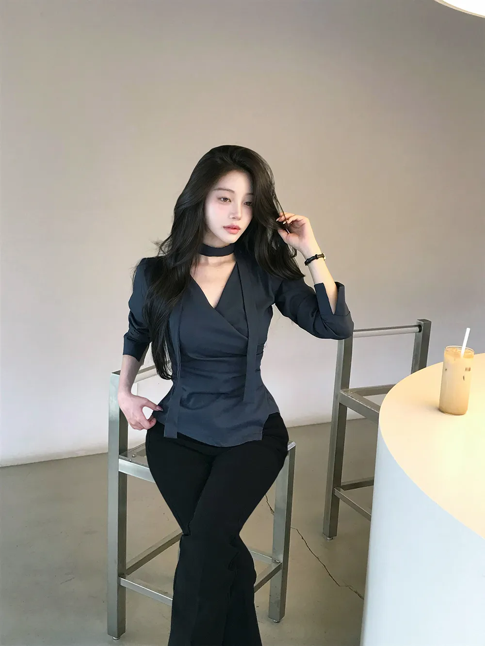 블레이저 모델 착용 이미지-S4L13