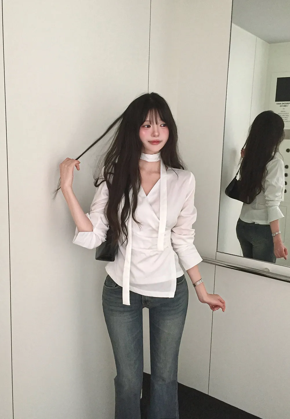 블레이저 모델 착용 이미지-S1L43