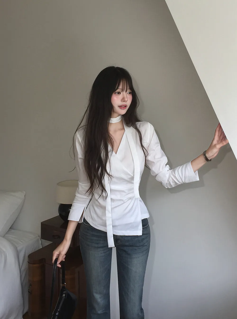 블레이저 모델 착용 이미지-S1L49