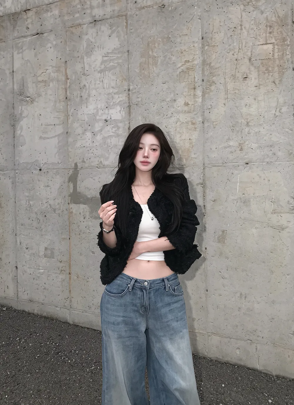 블레이저 모델 착용 이미지-S7L13