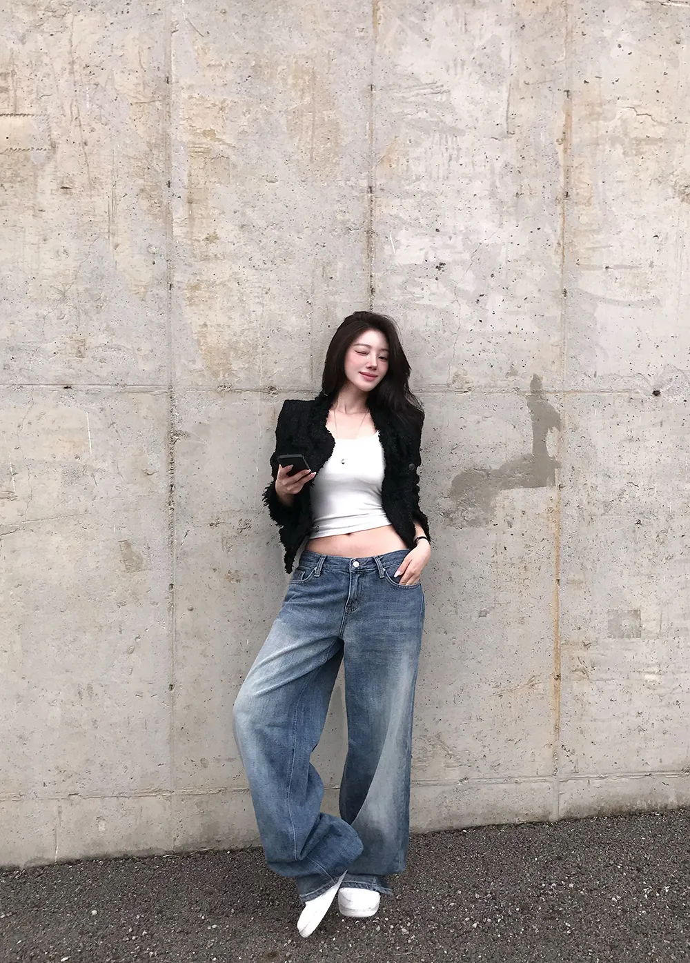 블레이저 모델 착용 이미지-S7L15