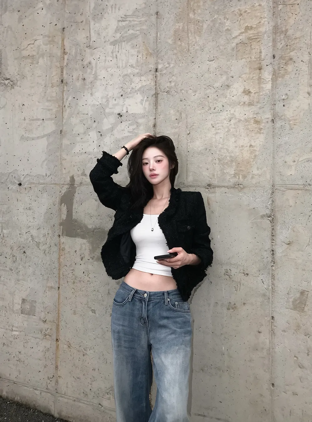 블레이저 모델 착용 이미지-S7L12