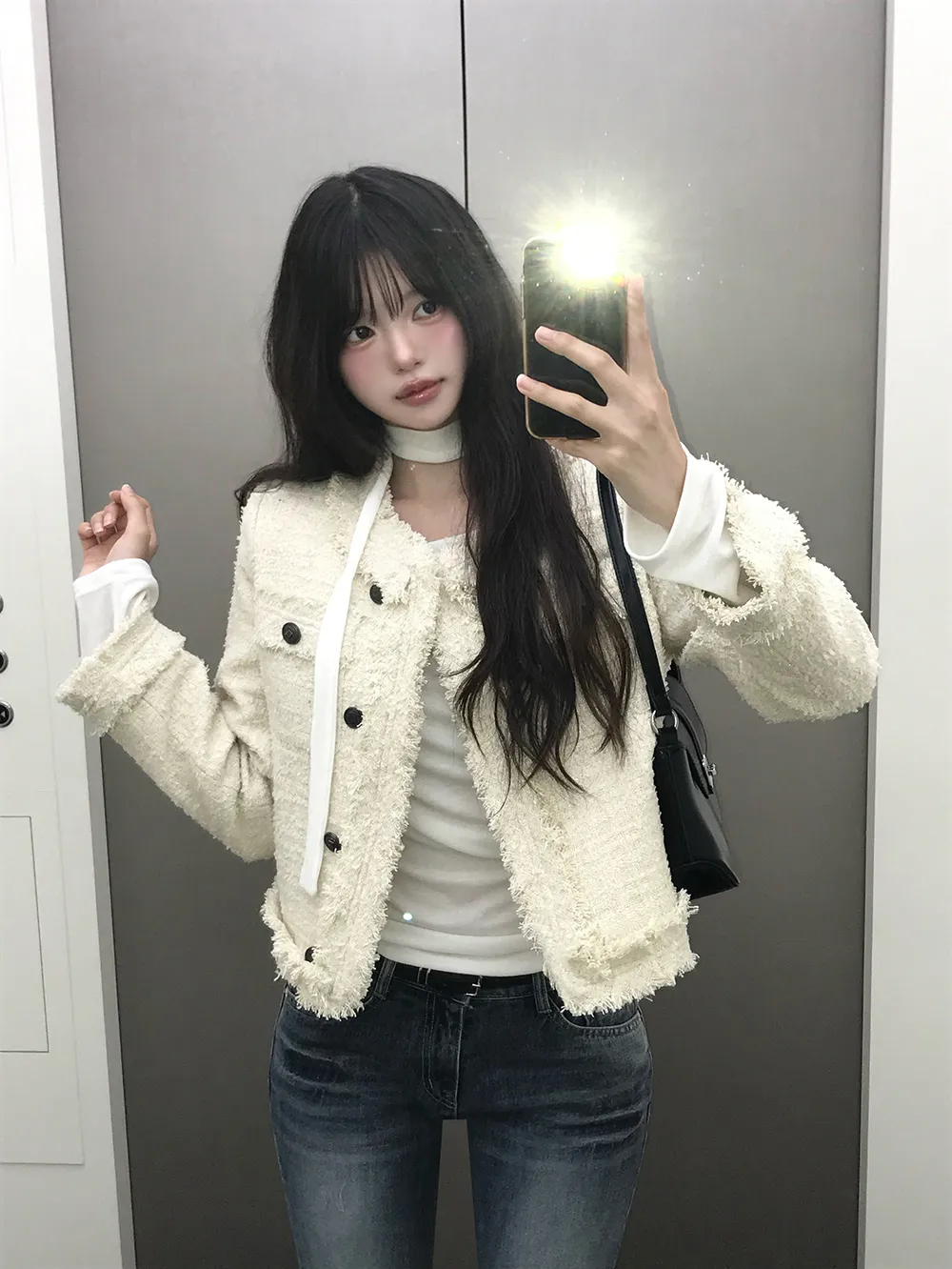 블레이저 모델 착용 이미지-S2L1