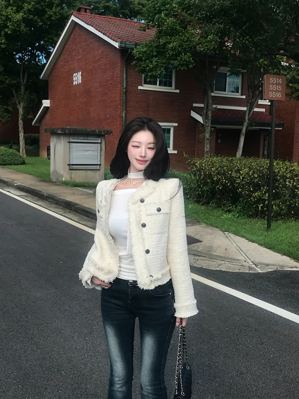 블레이저 모델 착용 이미지-S2L29