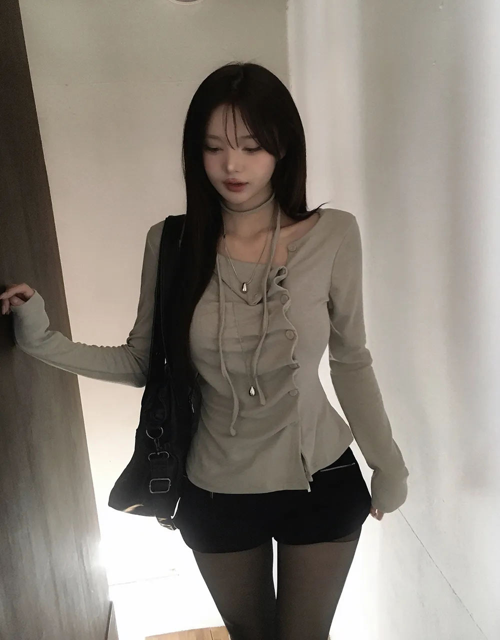 재킷 모델 착용 이미지-S1L18