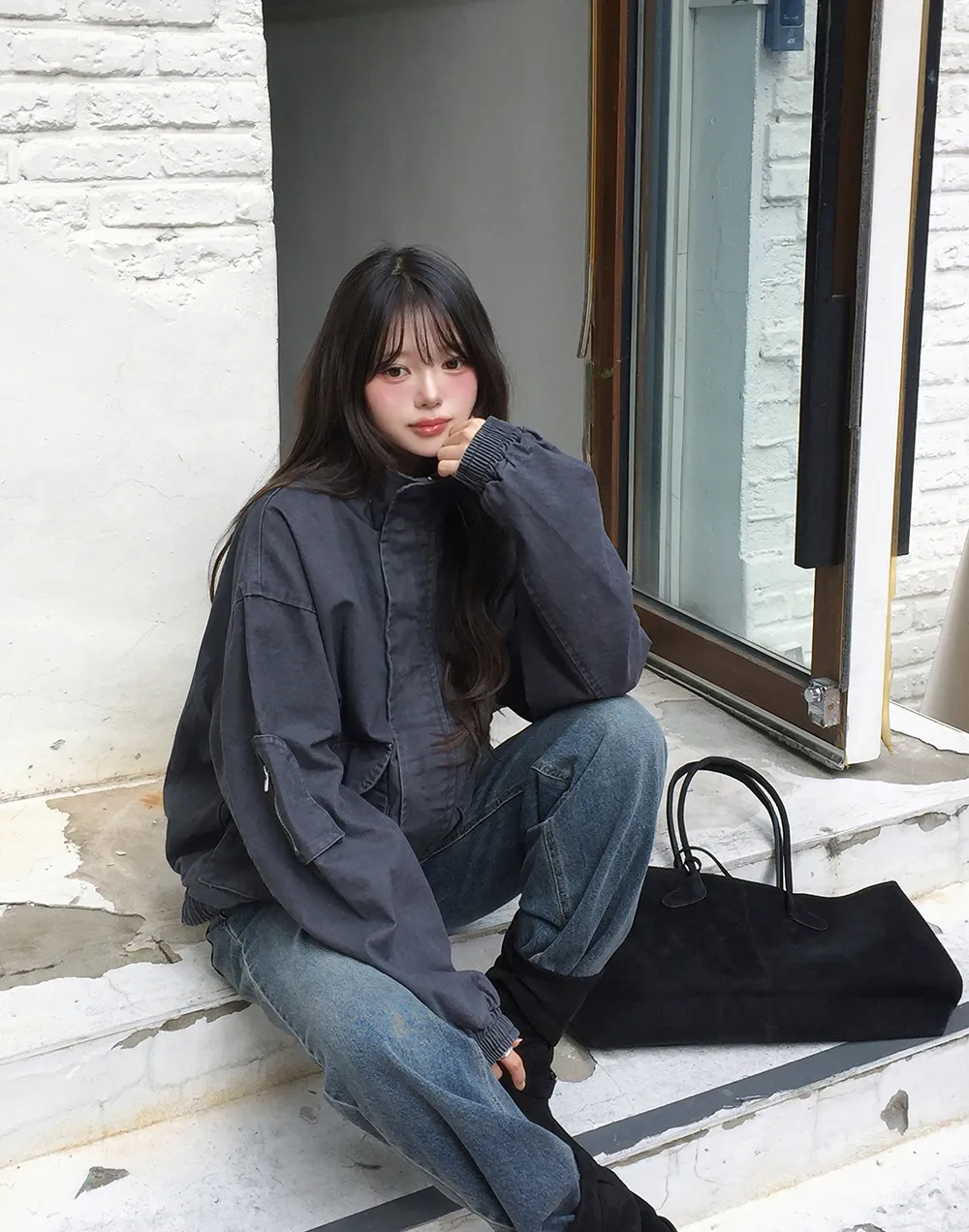 바지 모델 착용 이미지-S2L18