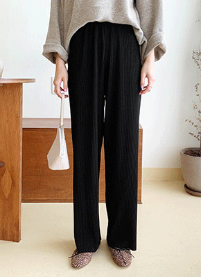 PLEATS PLEASE プリーツプリーズ ロング フレア パンツ