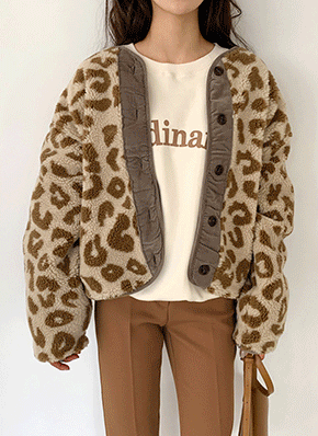 レオパードボアジャケット・全2色 | レディースファッション通販 - DHOLIC