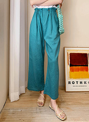 リネンドロストタックパンツ 全3色パンツ ズボンパンツ ズボン レディースファッション通販 Dholicディーホリック ファストファッション 水着 ワンピース