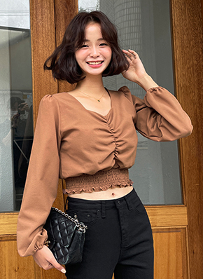 オフショル フリル ボリュームギャザー ブラウス dholic ZARA