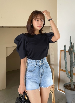 tシャツ パワーショルダーＴシャツ レディース 1190386_19157421_k3.jpg