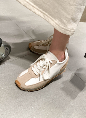 【ALDO】ライン☆バイカラー☆Coelin☆レースアップスニーカー ALDO】ライン☆バイカラー☆Coelin☆レースアップスニーカー