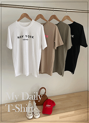 NEW YORK半袖Tシャツ・全4色 | レディースファッション通販 - DHOLIC