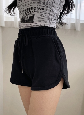 コットンフリース サイドスリットポケット ショートパンツ 1419489_21064569_k3.jpg