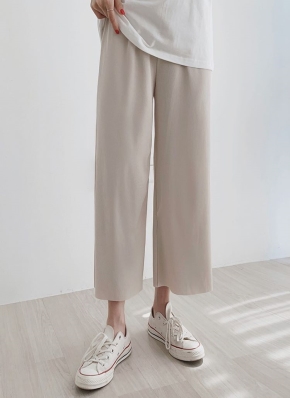 Diffusione Tessile「1LAZZARO」クロップド ワイドパンツ ARCHIVE SALE】ワイドクロップドパンツ（パンツ）｜STRASBURGO