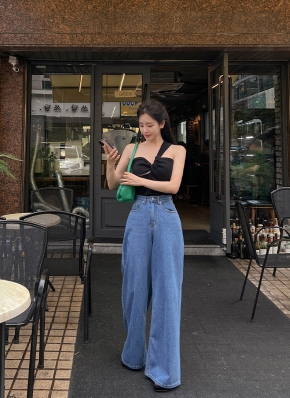 極美品 デンハム KEIRA ハイウエスト ワイド デニム パンツ 革ラベル 楽天市場】DENHAM デンハム レディース デニム パンツ ワイド