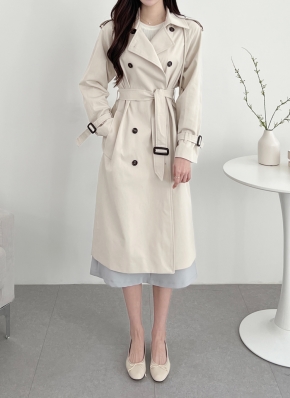 美品✨サヤカデイヴィス 定価14万 トレンチコート リネン ホワイト ベルト付き 1442788_21241327_k3.jpg