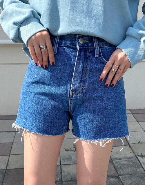 laguagemデニムショートパンツ ポーチ付き Qoo10] ショートパンツ デニム ホットパンツ レ : レディース服