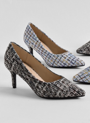 スリムトゥツイードパンプス | レディースファッション通販 - DHOLIC