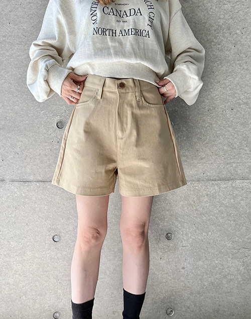 mystic パンツ ベーシックショートパンツ レディース : ZOZOTOWN