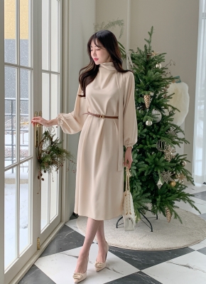 フラワーワンピース シフォン ボウタイ ロング フレア 10205 funvqun380117.jpg