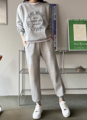 WDOT スエット上下 DAY CLOSET スウェットパンツ ジャージ 「クロップド丈/吸湿発熱/裏