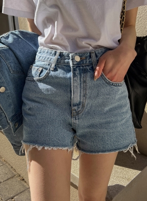 ショートパンツ デニム ジーンズ 切りっぱなし カジュアル L1810 1586329_22062019_k3.jpg
