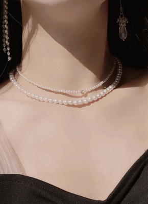 2重エコパールネックレス | レディースファッション通販 - DHOLIC