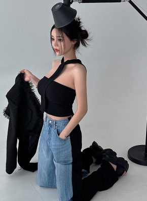 マフラーネックノースリーブ | レディースファッション通販 - DHOLIC