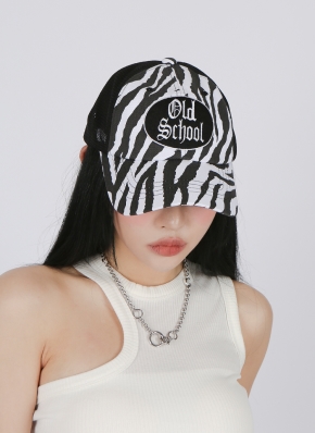 BEAUTIFUL メッシュキャップ ゼブラ柄 ゼブラ柄メッシュキャップ | レディースファッション通販 - DHOLIC