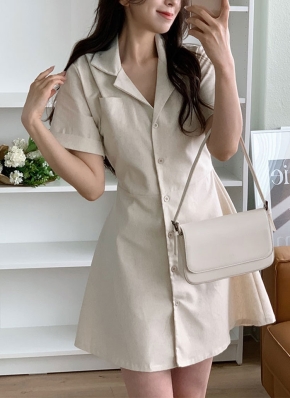 人気【CHANEL】バイカラーワンピース ミニ丈 半袖 1645338_22440613_k3.jpg