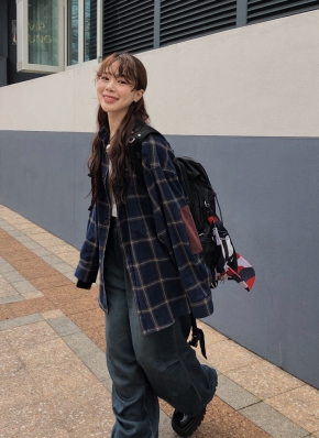 コテツ 2wayフロッキーロゴスウェット | 小柄・低身長女性向け