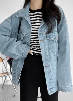 plage ライトブルー デニムジャケット ライトブルーデニムジャケット