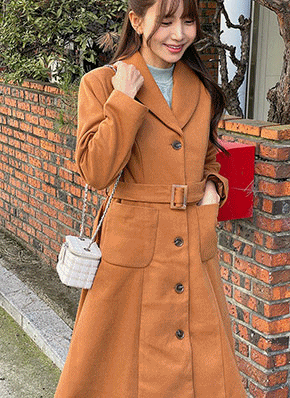 EPOCA ショールカラー フーデッド ドレス コート オレンジ 40 J.PRESS｜Jackal 140sソフトメルトン ダッフルコート | Rakuten