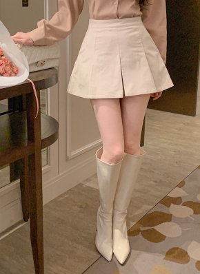 スエード調プリーツフレアスカートパンツ | レディース スエード調プリーツフレアスカートパンツ | レディース