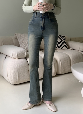 NULLUS 24aw Intertwined Belt ボタンフレアデニム NULLUS 24aw Intertwined Belt ボタンフレアデニム パンツ