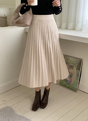 Drawer ニットプリーツスカート 2018AW Drawer ニットプリーツスカート 2018AW