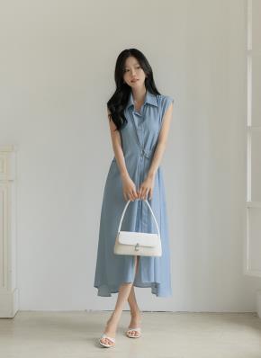 【美品】定価12800円　アリサナarisana ワンピース&ボレロ Aラインボタンギャザーワンピース | レディースファッション通販